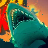 Sharkosaur Attack